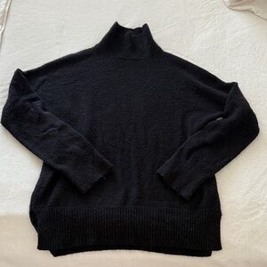 Abercrombie & Fitch Classic Black Turtleneck Sweater